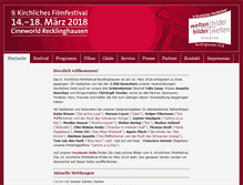 Tablet Screenshot of kirchliches-filmfestival.de